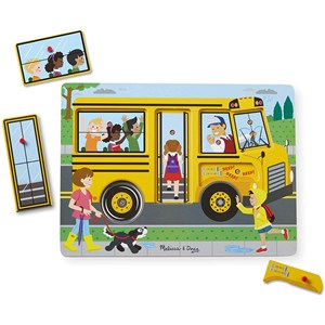 Puzzle sonore - bus scolaire