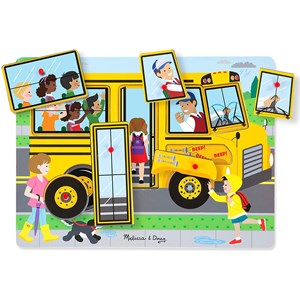 Puzzle sonore - bus scolaire