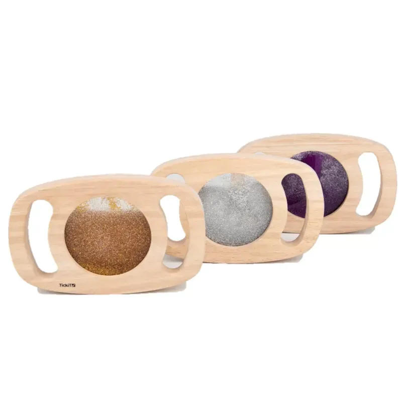 Set de 3 panneaux à paillettes (Tickit) - Image 1
