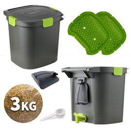Lot de 2 bokashi 14 litres - Kit complet