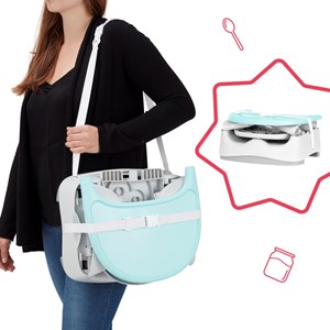 Trendy meal - réhausseur chaise - gris