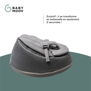 Doomoo seat'n swing transat anthracite Gris