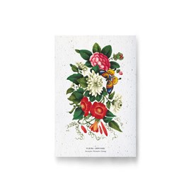 Carte à planter - fleurs chinoises