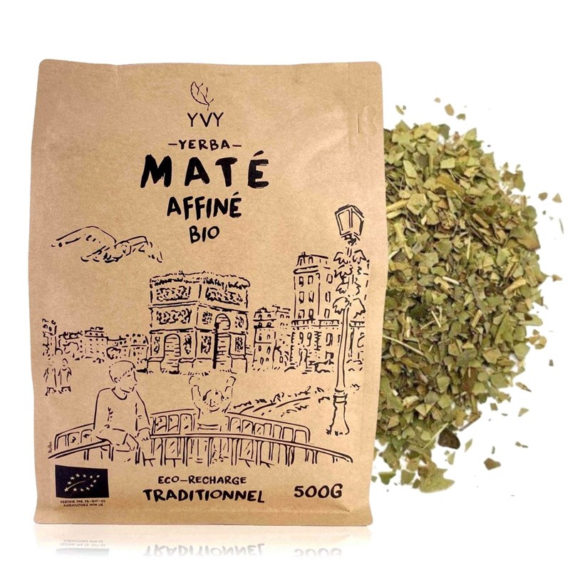 YVY Maté - Maté affiné bio - eco recharge 500g