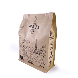 Maté vert bio - eco recharge 500g