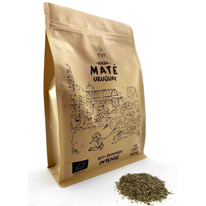 Maté uruguay bio - eco recharge 500g