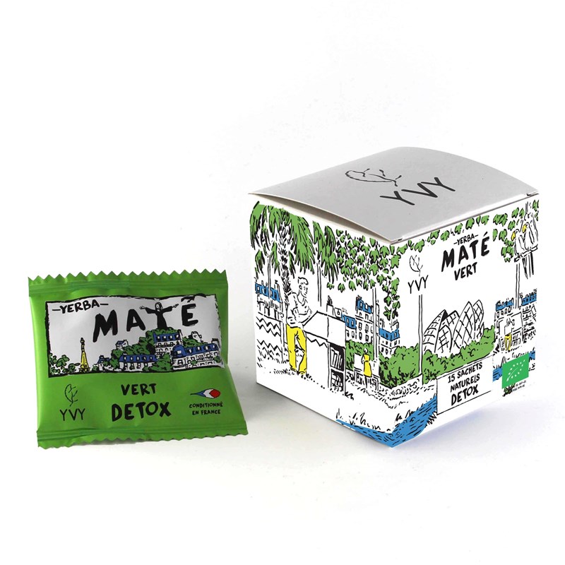 Maté vert bio - 15 sachets naturels