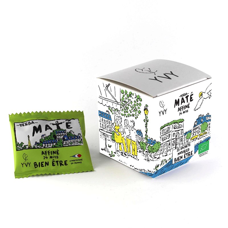 Maté affiné bio - 15 sachets naturels