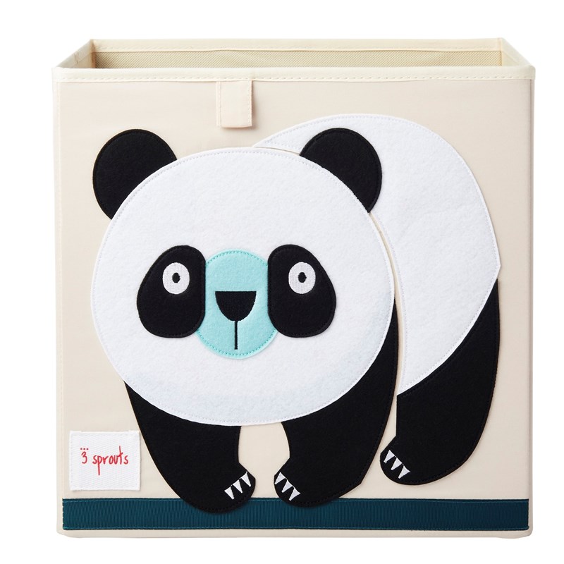 Cube de rangement panda
