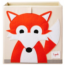 Cube de rangement renard