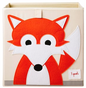 Cube de rangement renard