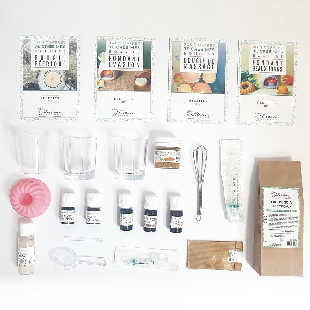 Coffret diy mes bougies a la cannelle