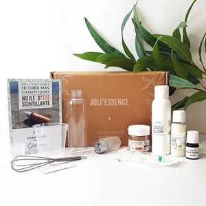 Kit diy cosmétique - huile scintillante