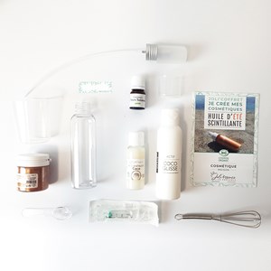 Kit diy cosmétique - huile scintillante