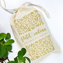 Grand pochon cadeau modèle - grand sér