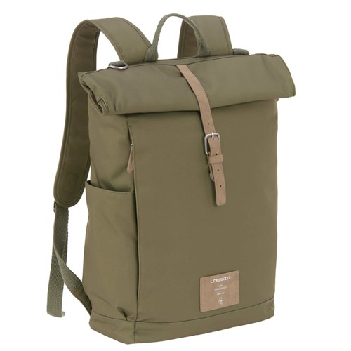 Babymel - Sac à dos à langer rolltop olive