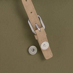 Sac à dos à langer rolltop olive