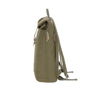 Sac à dos à langer rolltop olive