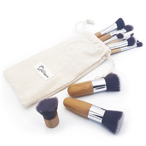 Pinceaux en bambou - lot de 11 pièces