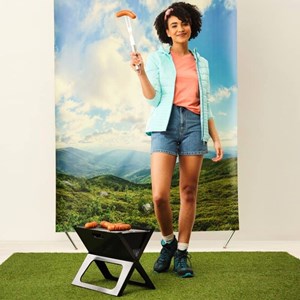 Barbecue pliable regatta bbq grill