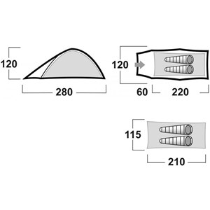 Tente husky sawaj ultra 2