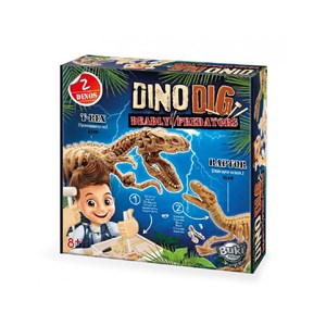 Dino dig tyrannosaure et velociraptor