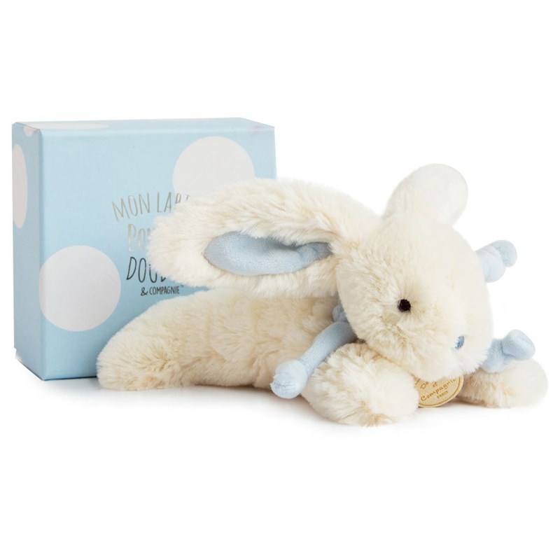 Lapin bonbon bleu 20 cm