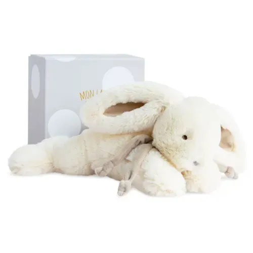 Mù - Lapin bonbon taupe 20 cm