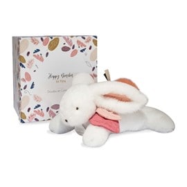 Happy boho lapin pompon terracota