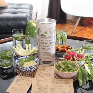 Apérobox - kit potager prêt à planter