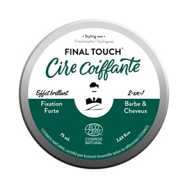 Cire coiffante naturelle final touch