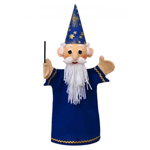 Mù - Marionnette magicien bleu