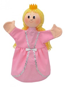 Marionnette princesse rose