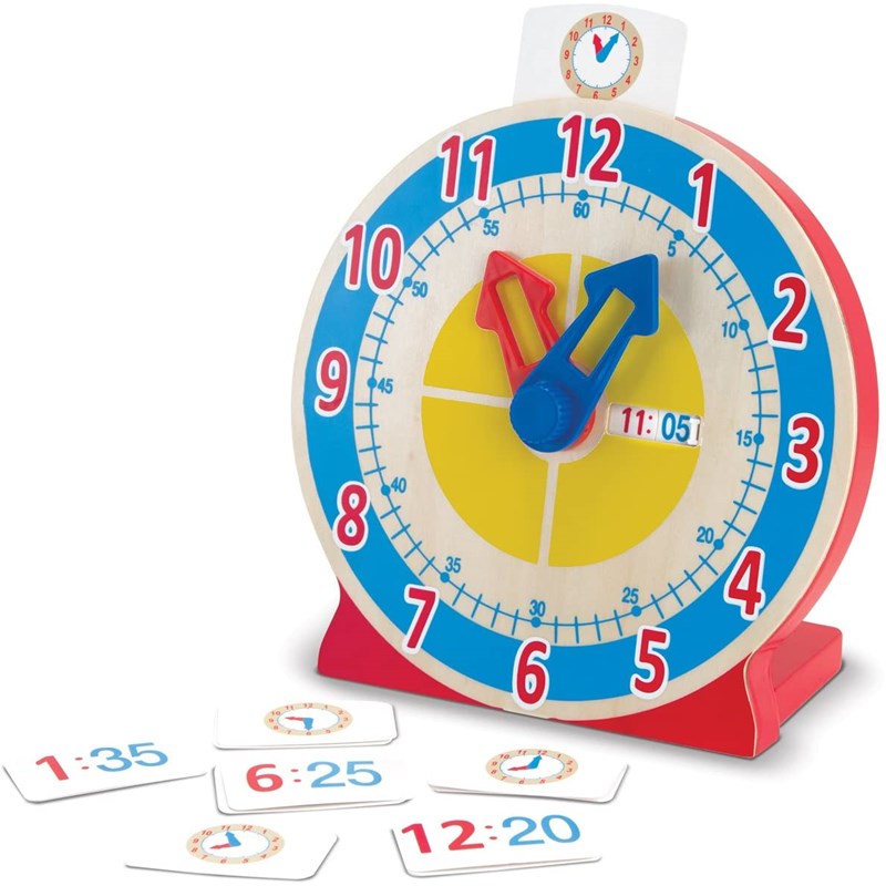 Melissa & Doug - Horloge tourne et dis l'heure