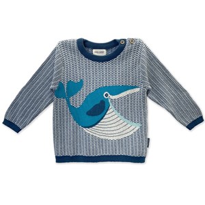 Pull tricot enfant baleine