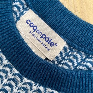 Pull tricot enfant baleine