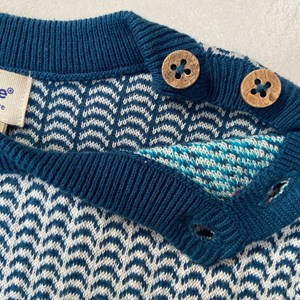 Pull tricot enfant baleine