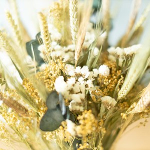 Bouquet de fleurs séchées naturel