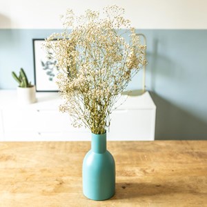 Bouquet de fleurs séchées : gypsophile