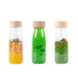 3 bouteilles sensorielles life