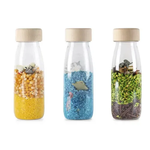 Petit Boum - 3 bouteilles sensorielles nature