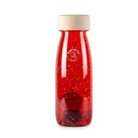 Bouteille sensorielle float rouge
