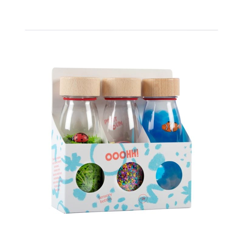 3 bouteilles sensorielles eco (Petit Boum) - Image 1