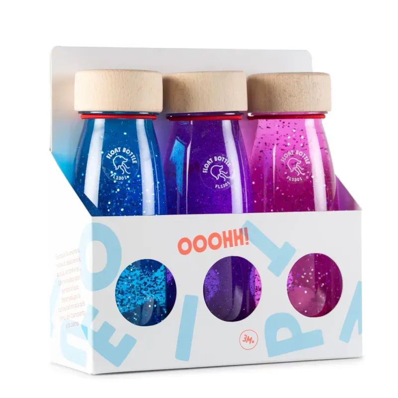 3 bouteilles sensorielles magic (Petit Boum) - Image 1