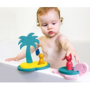 Puzzle de bain - l'île aux trésors