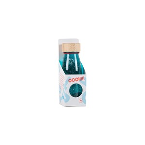 Bouteille sensorielle float turquoise