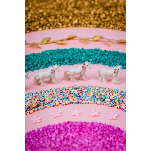 Bouteille sensorielle sound licorne