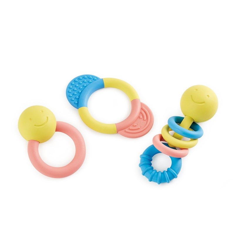 Hape - Set de hochets et anneaux de dentition