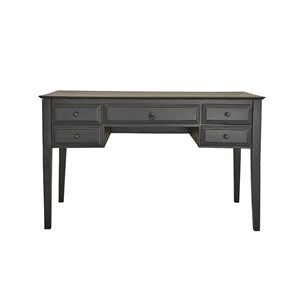 Bureau en bois de manguier noir