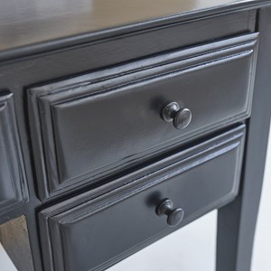 Bureau en bois de manguier noir